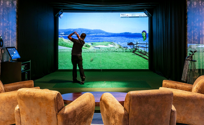 The Flower Bowl Golf Simulator