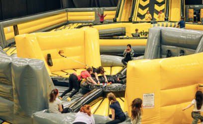 We are Vertigo Inflatable Park,  Newtownbreda
